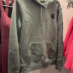 Carhartt Olive Relaxed Fit Hoodie